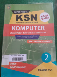 Image of Komputer 2 : Super Modul KSN SMA Matematika Diskrit