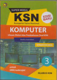 Image of Komputer 3 : Super Modul KSN SMA Struktur Data