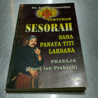 Image of Tuntunan Sesorah saha Panata Titi Laksana