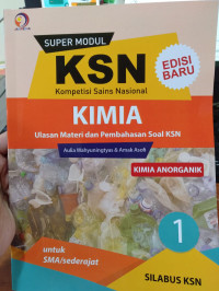 Image of Kimia 1 : Super Modul KSN SMA Kimia Organik