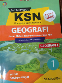 Image of Geografi 1 : Super Modul KSN SMA Geografi 1