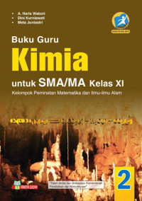 Image of Kimia : Buku Guru Untuk SMA/MA Kelas XI