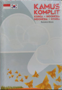 Image of Kamus Komplit Korea-Indonesia Indonesia-Korea