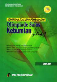 Image of KUMPULAN SOAL DAN PEMBAHASAN OLIMPIADE SAINS KEBUMIAN JILID 1