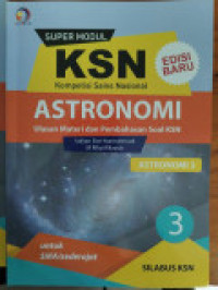 Image of Astronomi 3 : Super Modul KSN SMA