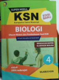 Image of Biologi 4 : Super Modul KSN SMA Ringkasan Materi Olimpiade Biologi