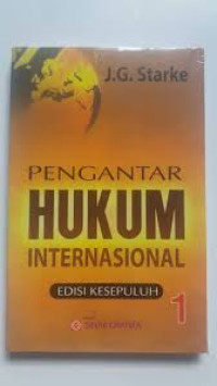 Image of Pengantar Hukum Internasional Edisi Kesepuluh 1