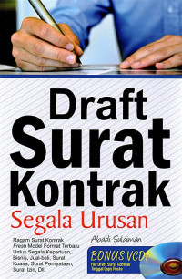 Image of Surat Draft Kontrak Segala Urusan